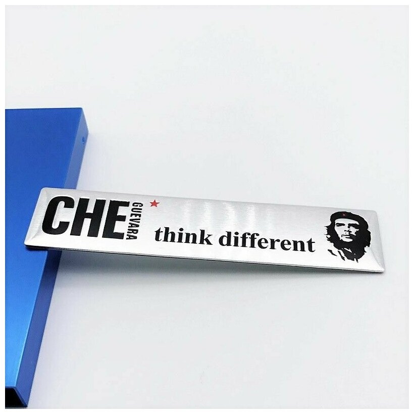 Шильдик / Наклейка / Che Guevara / Че Гевара / металлическая наклейка LAKO / 3D стикер Команданте