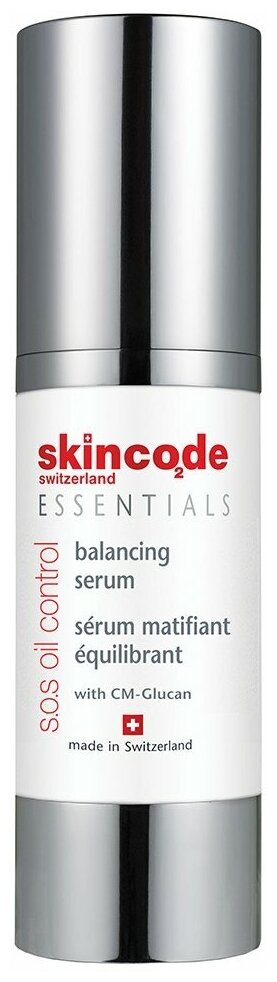 Skincode Сыворотка матирующая S.O.S Oil Control Balancing Serum, 30 мл