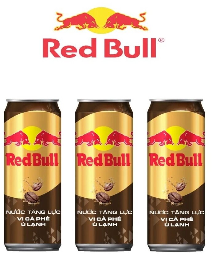 Энергетический напиток Red Bull Coffee со вкусом Кофе, 3 шт - фотография № 1