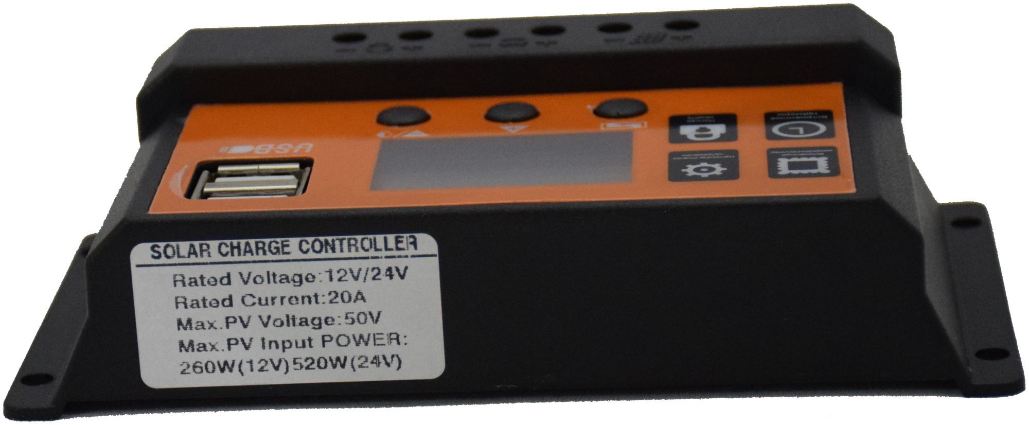 PWM контроллер заряда для солнечных панелей Delta (SmartWatt) PWM 2420L 20А 12/24В - фотография № 3