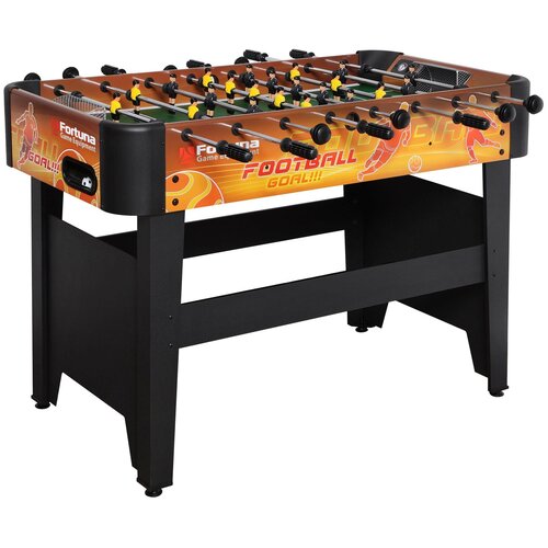 фото Игровой стол для футбола fortuna billiard equipment arena frs-455 черный/оранжевый