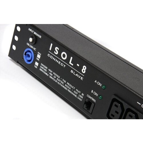 Isol-8 Connect Slave IEC 2x4 black