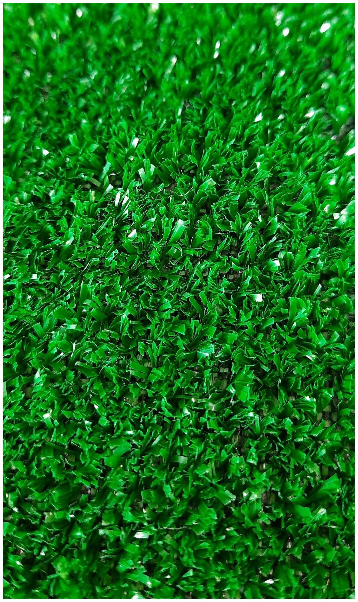 Искусственная трава, газон, покрытие, Витебские ковры, зеленая, 0.8*2.5 м