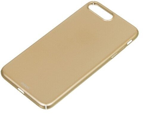 Чехол (клип-кейс) DEPPA Air Case, для Apple iPhone 7 Plus, золотистый [83275] - фото №4