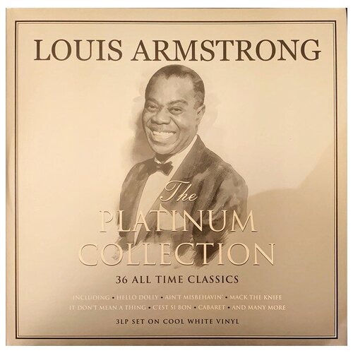 Виниловая пластинка FAT LOUIS ARMSTRONG, PLATINUM COLLECTION (180 Gram White Vinyl) louis armstrong the real louis armstrong