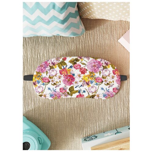 фото Маска для сна joyarty "цветастые переплетения"