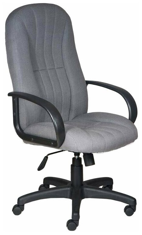 Кресло руководителя Бюрократ T-898AXSN (Ткань, Серый)