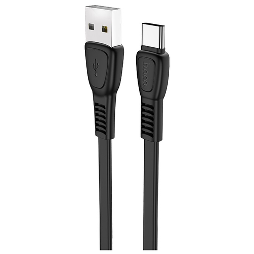 Кабель Hoco X40 Noah, USB - USB Type-C, 1 м, черный кабель hoco x40 noah charging usb type c 3 а 1 м черный