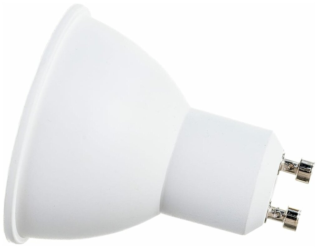 Лампа светодиодная LED GU10, 7Вт, 230В, 3000К, теплый свет