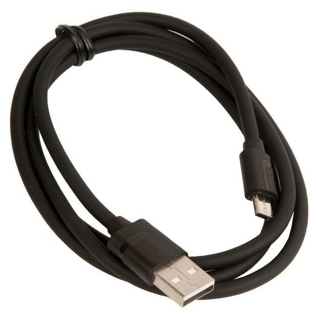 Кабели / Кабель USB BOROFONE BX55 для Micro-USB, 2.4A, длина 1м, черный