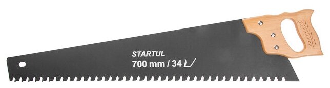 Ножовка по газобетону 700 мм 34 зуба с напайками STARTUL Master (ST4084-34)