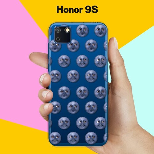 Силиконовый чехол Луна на Honor 9S силиконовый чехол волна на honor 9s