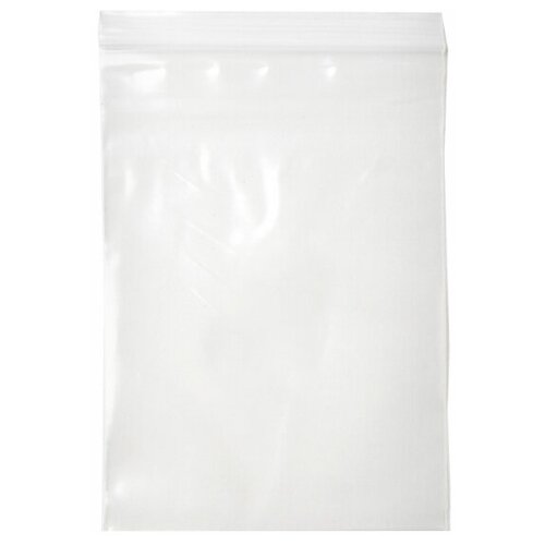 Пакет с замком (Zip Lock) 12х17 см, 80 мкм, 100 шт/уп
