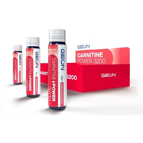 GEON L-карнитин Power 3200 мг, клубничный мохито