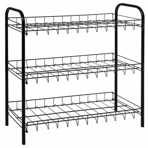 Подставка для обуви 3-х уровневая Metaltex 64х26х59 см МТ-36.55.03-038