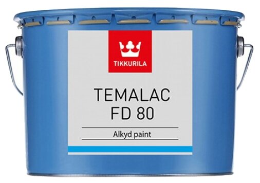 TIKKURILA (INDUSTRIAL) темалак ФД80 TСL краска алкидная (2,7л)*