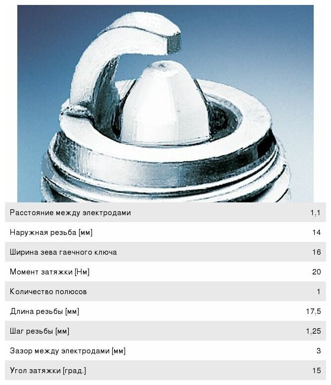 [0242225571] Bosch Свеча Hr9dpx (1.1), 1Шт Bosch арт. 0242225571