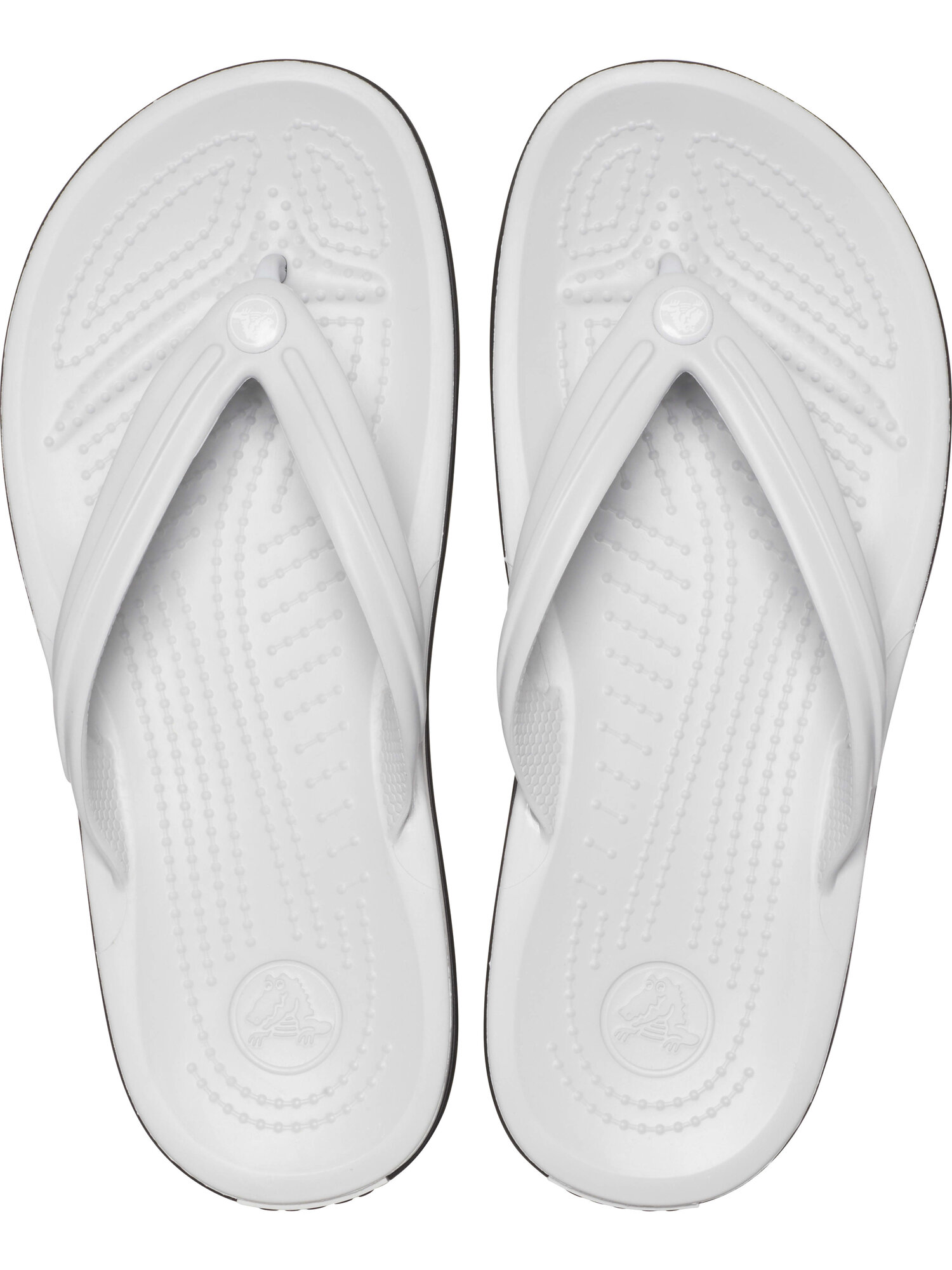 Сланцы Crocs Crocband Flip, размер M7W9 US, серый — фото 1