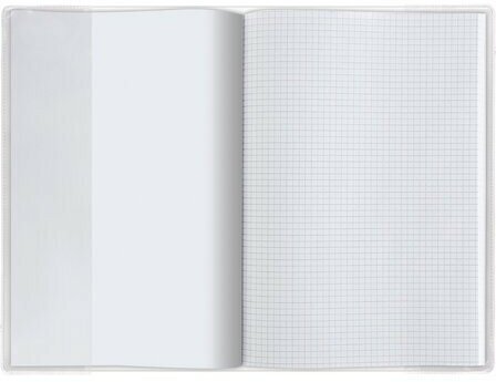 Обложка ПВХ для учебников и тетрадей А4 большого формата, контурных карт, атласов, плотная, 120 мкм, 302х440 мм, прозрачная, пифагор, 224842