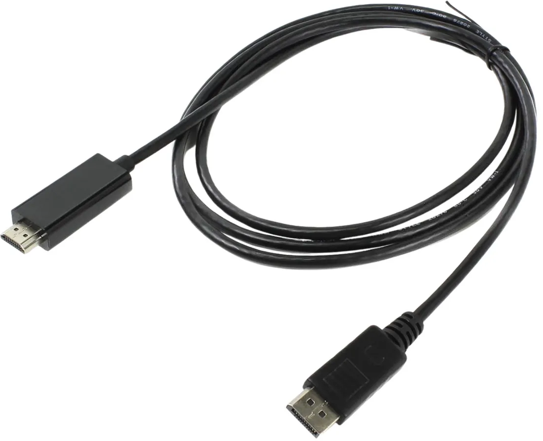 кабель DisplayPort M-HDMI M 1.8 метра Vcom - фото №6