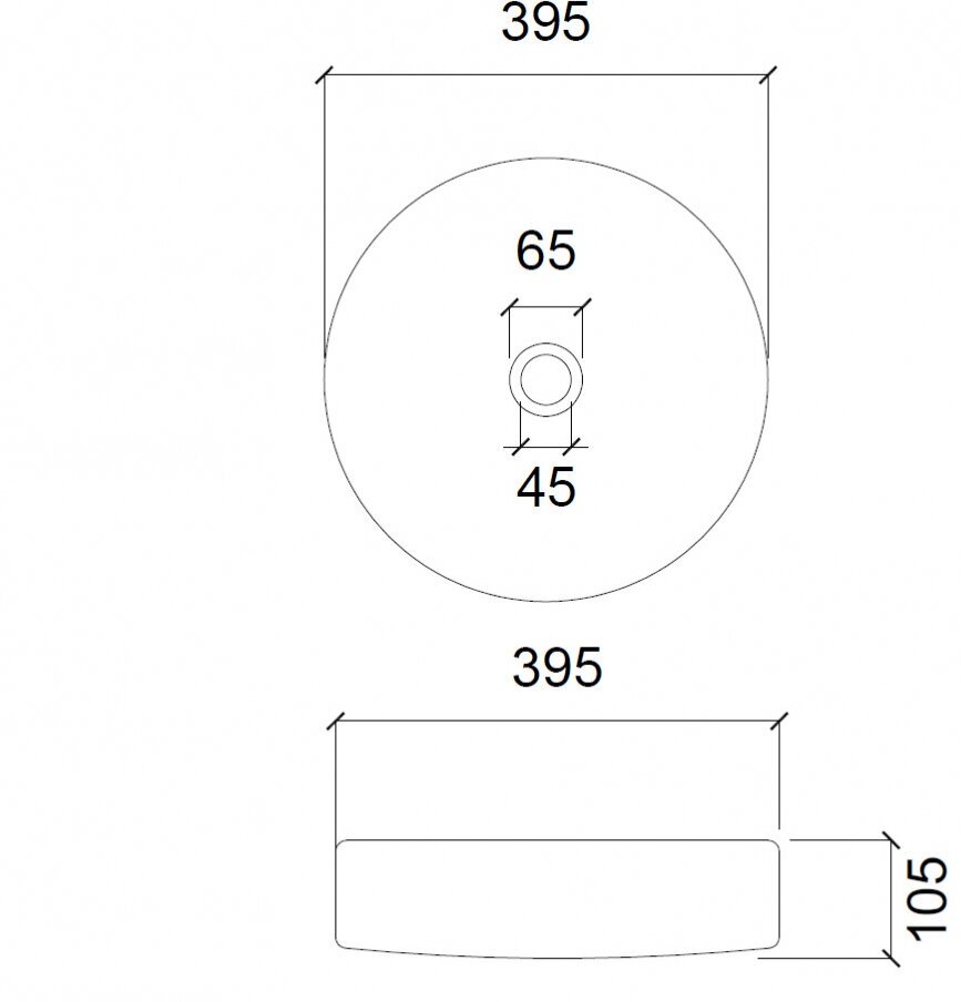 Раковина ABBER Glas AK2301DB синяя - фотография № 3