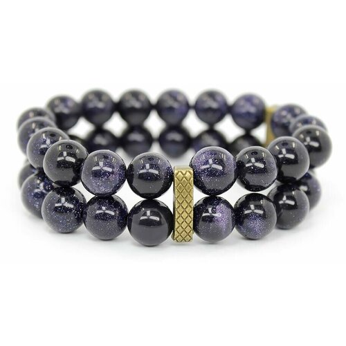 фото Handinsilver ( посеребриручку ) браслет из синего авантюрина 10мм