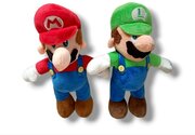 Набор игрушек Марио и Луиджи 2 шт по 22 см