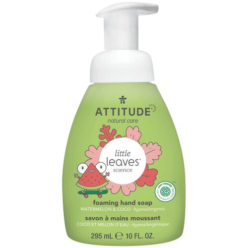 ATTITUDE little leaves Пенящееся детское мыло для рук Арбуз и Кокос 295 мл 1562₽