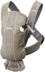 Рюкзак-переноска BabyBjorn Mini 3D Mesh, greige