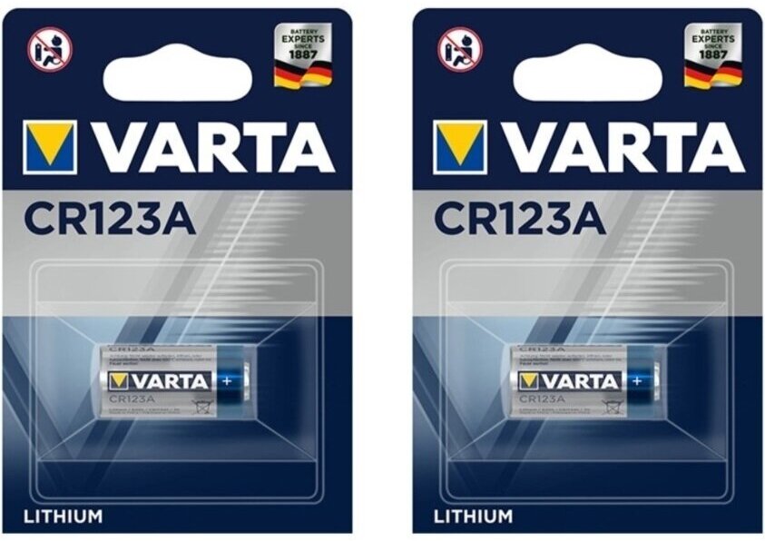 Батарейка Varta CR 123A Bli 1 Lithium (6205301401) - фото №15