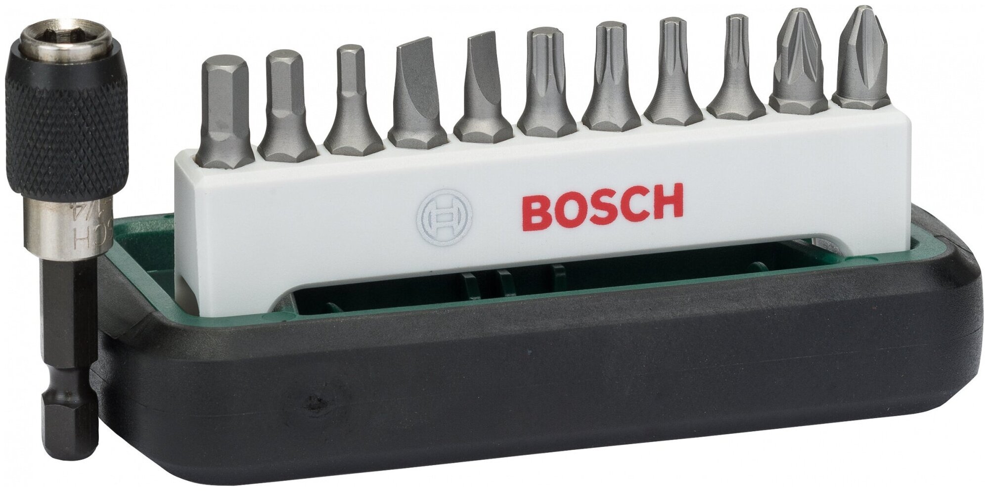 Набор 12 бит PH/PZ/TORX/SL/ HEX XH BOSCH 2608255995 - фотография № 7