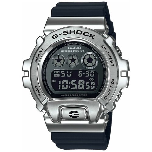 фото Наручные часы casio наручные часы casio gm-6900-1er, серебряный, черный