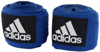 Кистевые бинты adidas Boxing Crepe Bandage 255 см синий