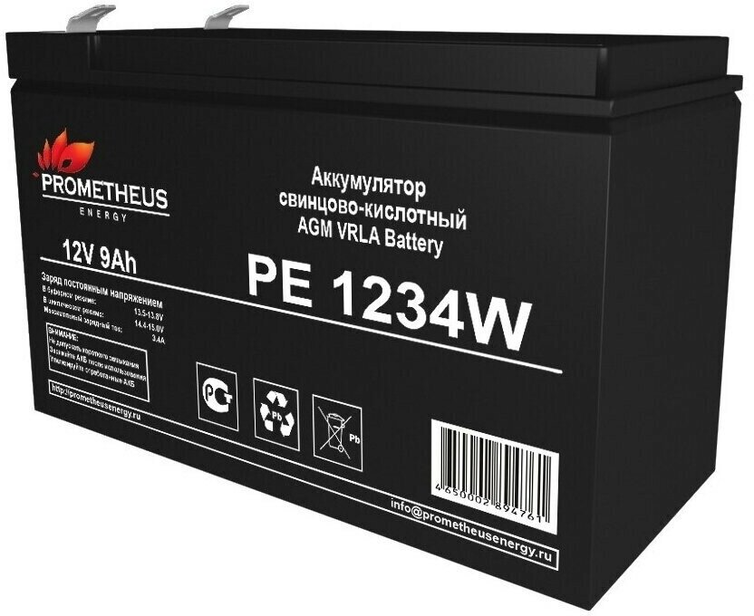 Батарея для ИБП Prometheus Energy PE 1234 W (12В 9Ач)