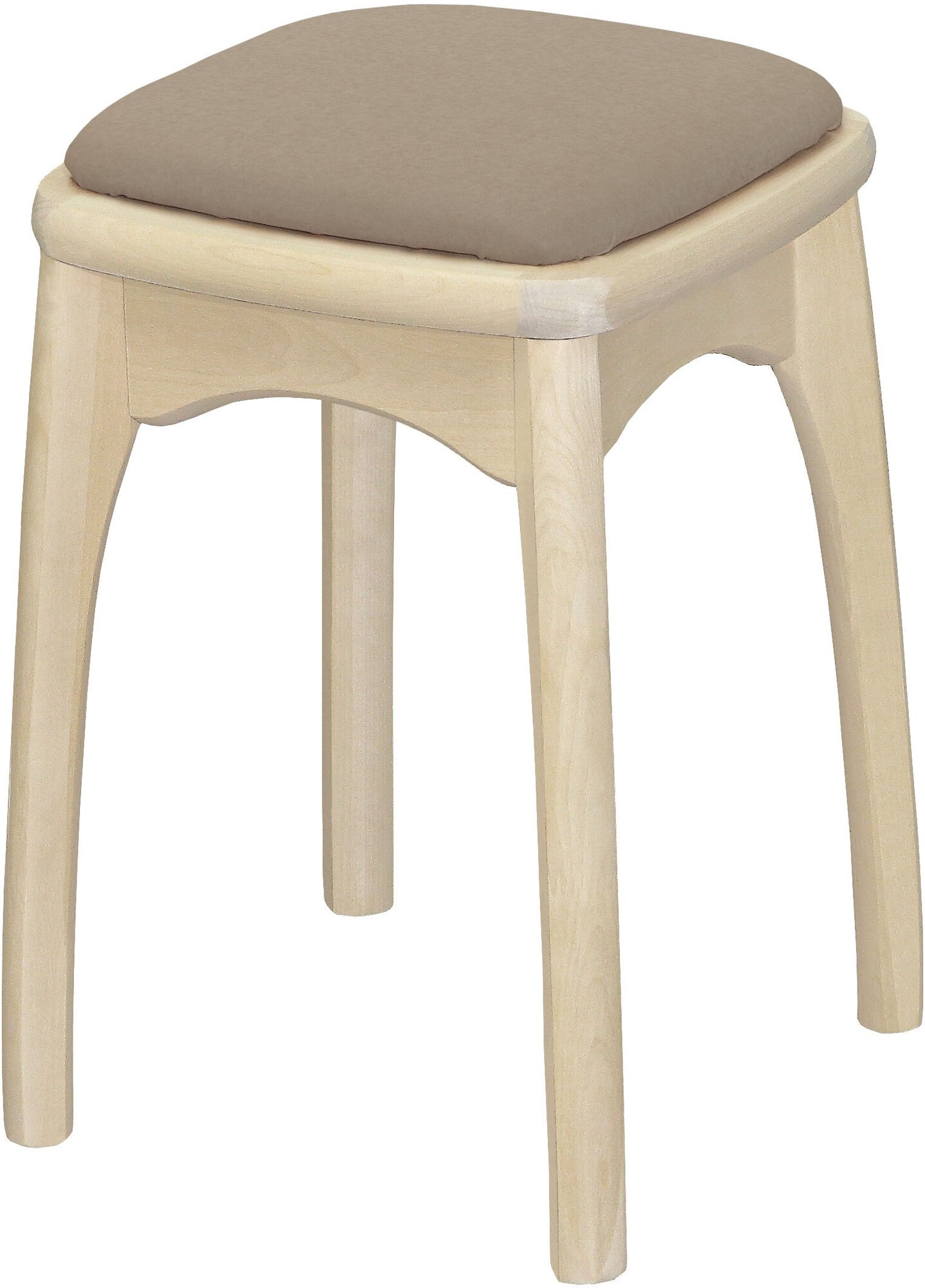 фото Комплект мягких табуретов с фигурной ножкой Бочонок