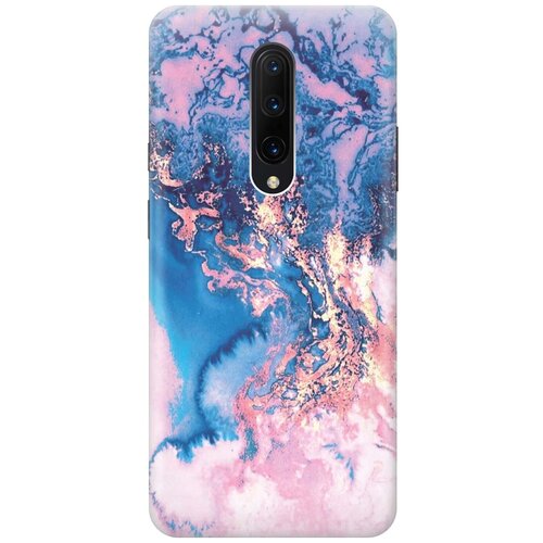 фото Gosso ультратонкий силиконовый чехол-накладка для oneplus 7 pro с принтом "blue marble"