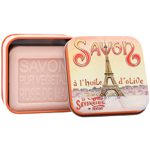 La Savonnerie de Nyons Мыло кусковое La Tour Eiffel Rose, 100 г