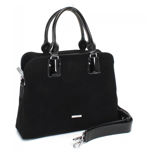 фото Женская сумка-тоут экокожа(искусственная кожа)+натуральная замша velina fabbiano 533223