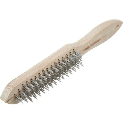 Корщетка ручная Hesler 290 мм шестирядная с деревянной ручкой 280₽