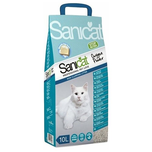 Впитывающий наполнитель Sanicat Oxygen Power, 10л