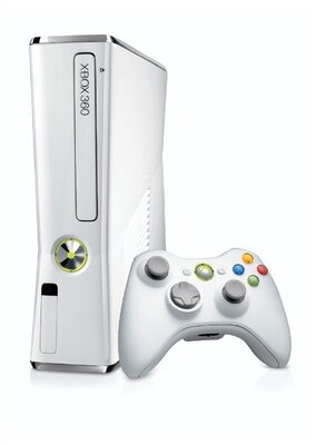 Игровая приставка Microsoft Xbox 360 4 ГБ, без игр, белый
