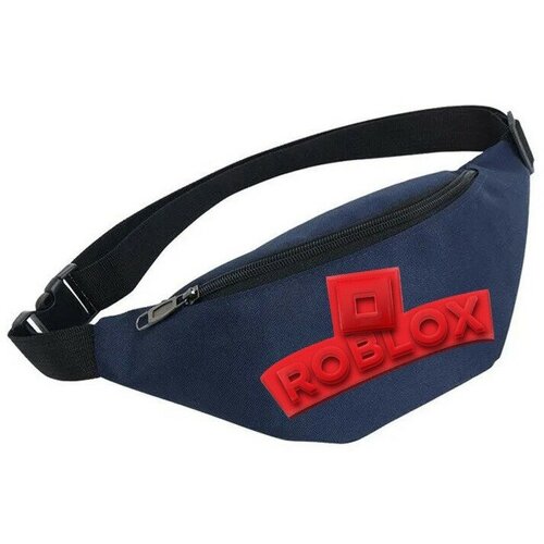 фото Сумка поясная noname, синий