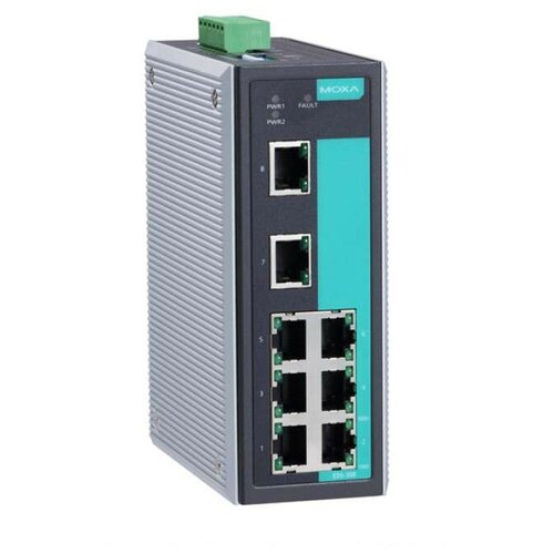 Коммутатор Moxa Промышленный 8-портовый неуправляемый 10100 BaseTХ резервируемое питание релейный выход -4075C 1248100₽
