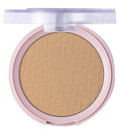 Pretty Пудра матирующая для лица Mattifyng Pressed Powder, тон 010 light coffee, 9 г