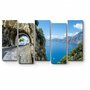 Модульная картина Тоннель на побережье Италии 150x87