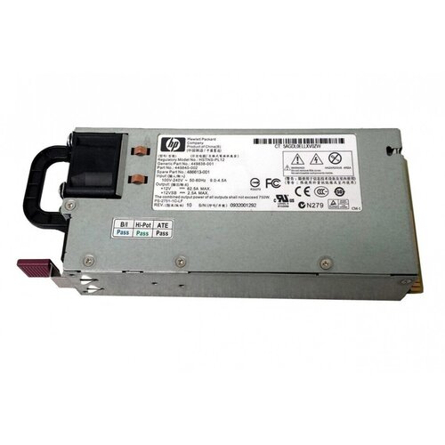 Блок питания HP Hot-Plug 750Wfor DL180G5/DL185G5/DL180 454353-001