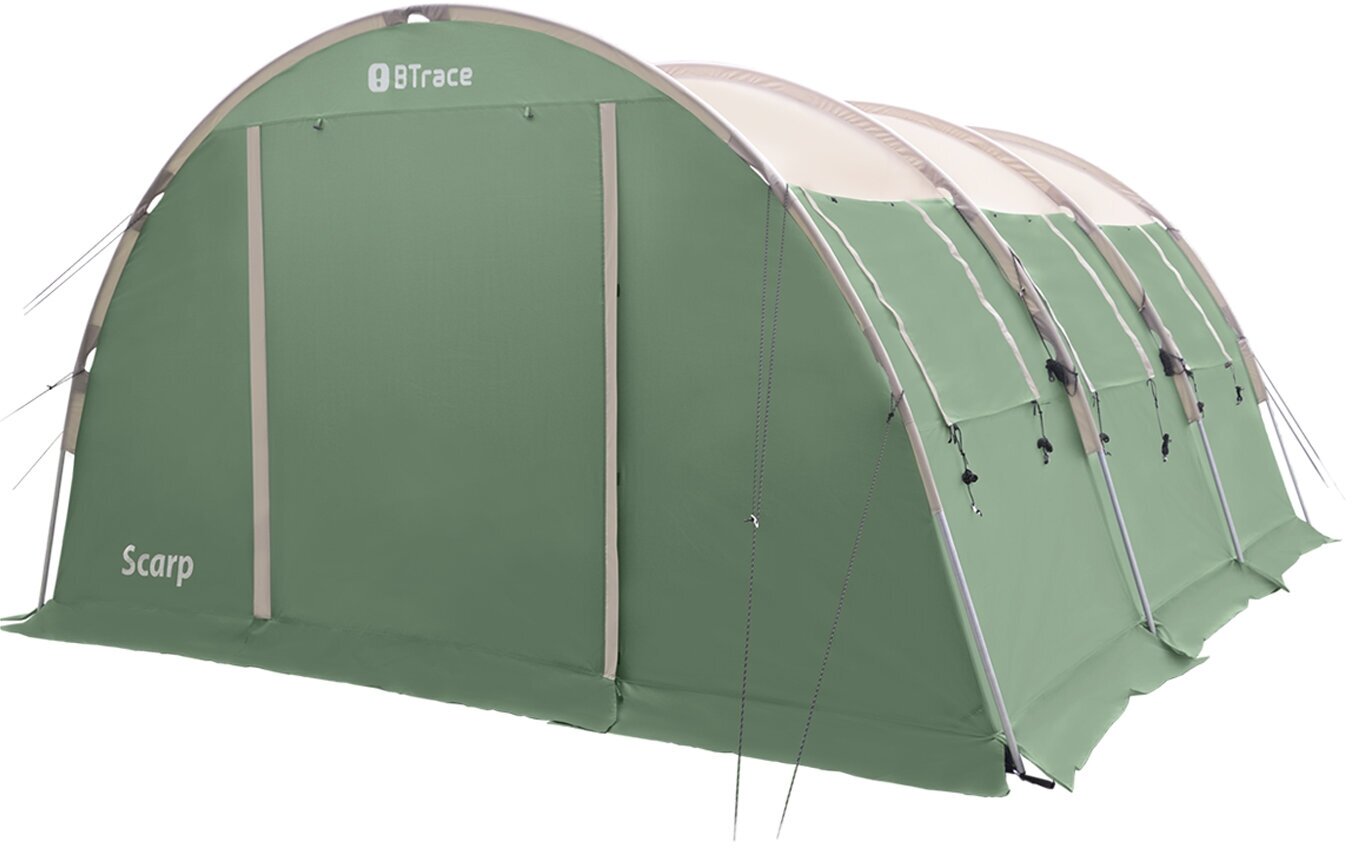 Тент-шатер BTrace Scarp Зеленый/Бежевый