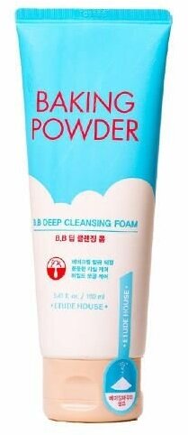 Пенка для умывания и глубокой очистки кожи лица ETUDE HOUSE Baking Powder BB Deep Cleansing Foam 160ml