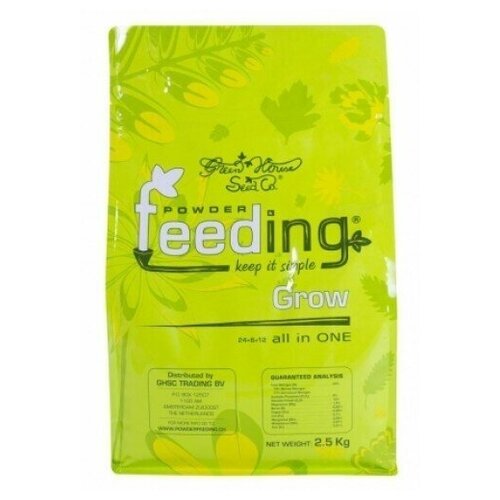 Комплексное удобрение Green House Powder Feeding Grow 2500 гр. (2,5 кг)