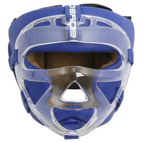 Шлем с пластиковым забралом BoyBo Flexy BP2006, цвет синий, размер S шлем с пластиковым забралом boybo flexy bp2006 цвет чёрный размер s